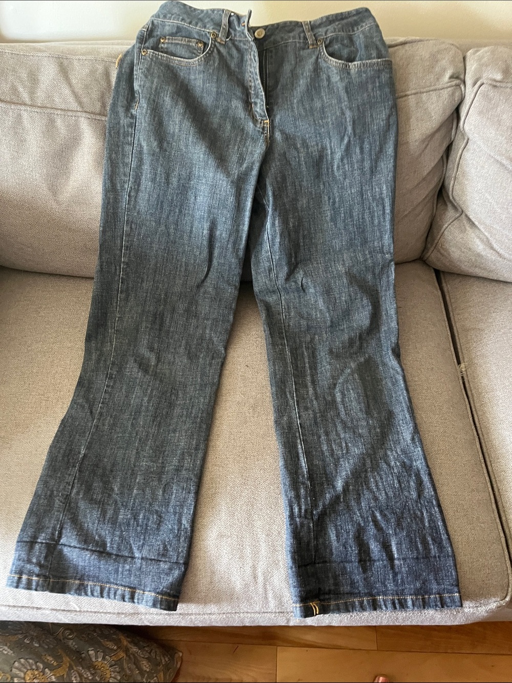 Coldwater Creek indigo  Straight-Leg jeans